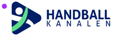 Handball Kanalen Logo small blue with green and purple 2